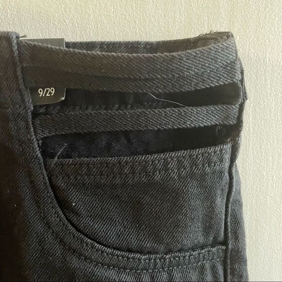 Simple Society Black Denim High Rise Shorts ~ NWT ~ size 9/29 - Picture 8 of 8